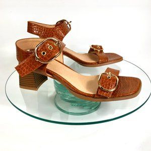 NEW TopShop Dolly Block Heel Sandals 39 / US 8.5